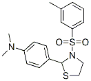 Thiazolidine, 2-[4-(dimethylamino)phenyl]-3-[(3-methylphenyl)sulfonyl]- (9ci) Structure,477489-25-1Structure