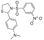 Thiazolidine, 2-[4-(dimethylamino)phenyl]-3-[(3-nitrophenyl)sulfonyl]- (9ci) Structure,477489-28-4Structure