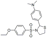 Thiazolidine, 2-[4-(dimethylamino)phenyl]-3-[(4-ethoxyphenyl)sulfonyl]- (9ci) Structure,477489-32-0Structure