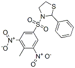 Thiazolidine, 3-[(4-methyl-3,5-dinitrophenyl)sulfonyl]-2-phenyl- (9ci) Structure,477489-62-6Structure