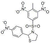 Thiazolidine, 3-[(4-methyl-3,5-dinitrophenyl)sulfonyl]-2-(4-nitrophenyl)- (9ci) Structure,477489-72-8Structure