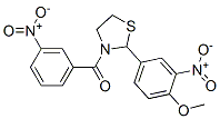 Thiazolidine, 2-(4-methoxy-3-nitrophenyl)-3-(3-nitrobenzoyl)- (9ci) Structure,477515-56-3Structure