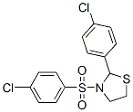 Thiazolidine, 2-(4-chlorophenyl)-3-[(4-chlorophenyl)sulfonyl]- (9ci) Structure,477515-60-9Structure