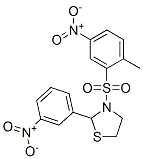 Thiazolidine, 3-[(2-methyl-5-nitrophenyl)sulfonyl]-2-(3-nitrophenyl)- (9ci) Structure,477515-82-5Structure