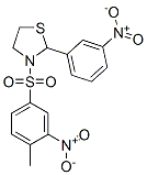 Thiazolidine, 3-[(4-methyl-3-nitrophenyl)sulfonyl]-2-(3-nitrophenyl)- (9ci) Structure,477516-30-6Structure