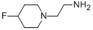 1-Piperidineethanamine,4-fluoro-(9ci) Structure,477576-97-9Structure