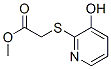 Acetic acid, [(3-hydroxy-2-pyridinyl)thio]-, methyl ester (9ci) Structure,477716-68-0Structure