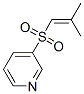 Pyridine, 3-[(2-methyl-1-propenyl)sulfonyl]-(9ci) Structure,477779-57-0Structure