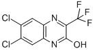 6,7-Dichloro-3-(trifluoromethyl)-2-quinoxalinol Structure,477857-25-3Structure