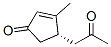 2-Cyclopenten-1-one, 3-methyl-4-(2-oxopropyl)-, (4r)-(9ci) Structure,477884-15-4Structure