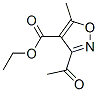 4-Isoxazolecarboxylicacid,3-acetyl-5-methyl-,ethylester(9ci) Structure,478068-05-2Structure