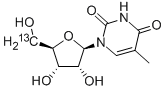 5-Methyluridine-5’-13c Structure,478511-02-3Structure