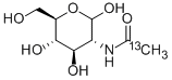 N-[2-13c]acetyl-d-glucosamine Structure,478518-89-7Structure