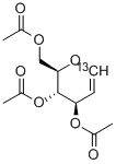 Tri-o-acetyl-d-[1-13c]glucal Structure,478529-35-0Structure