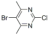 5-Bromo-2-chloro-4,6-dimethylpyrimidine Structure,4786-72-5Structure