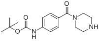 [4-(Piperazine-1-carbonyl)phenyl]carbamicacidtert-butylester Structure,478798-20-8Structure