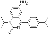 6-Amino-1-isopropyl-4-(4-isopropylphenyl)-1h-quinazolin-2-one Structure,478963-35-8Structure