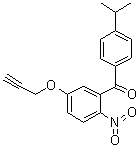 (4-Isopropylphenyl)(2-nitro-5-(prop-2-ynyloxy)phenyl)methanone Structure,478965-00-3Structure