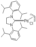 Allylchloro[1,3-bis(2,6-di-i-propylphenyl)-4,5-dihydroimidazol-2-ylidene]palladium (ii) Structure,478980-01-7Structure