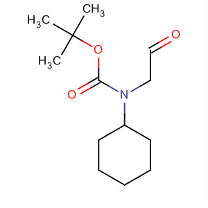 Carbamic acid, cyclohexyl(2-oxoethyl)-, 1,1-dimethylethyl ester Structure,479028-32-5Structure