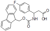 Fmoc-beta-(s)-4-fluorophenylalanine Structure,479064-89-6Structure