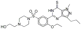 Hydroxythiohomo sildenafil Structure,479073-82-0Structure