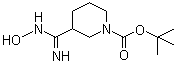 Tert-Butyl 3-(N-Hydroxycarbamimidoyl)piperidine-1-carboxylate Structure,479080-28-9Structure