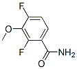 Benzamide, 2,4-difluoro-3-methoxy-(9ci) Structure,479091-06-0Structure