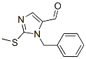 1-Benzyl-2-(methylsulfanyl)-1H-imidazole-5-carbaldehyde Structure,479400-30-1Structure