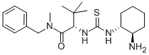 (2S)-2-[[[[(1r,2r)-2-aminocyclohexyl]amino]thioxomethyl]amino]-n-3,3-trimethyl-n-(phenylmethyl)butanamide Structure,479423-21-7Structure