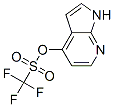 Methanesulfonic acid, trifluoro-, 1H-pyrrolo[2,3-b]pyridin-4-yl ester Structure,479552-94-8Structure