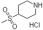 4-Methanesulfonylpiperidine hydrochloride Structure,479611-96-6Structure