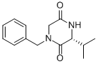 (R)-1-benzyl-3-isopropylpiperazine-2,5-dione Structure,479681-62-4Structure