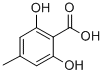 2,6-Dihydroxy-4-methylbenzoic acid monohydrate Structure,480-67-1Structure