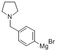 [4-(1-Pyrrolidinylmethyl)phenyl]magnesium bromide Structure,480424-78-0Structure