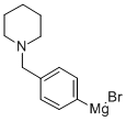 (4-(1-Piperidinylmethyl)phenyl)magnesium bromide Structure,480424-83-7Structure