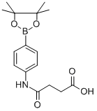 N[4-(4,4,5,5-tetramethyl-1,3,2-dioxaborolan-2-yl)phenyl]succinamic acid Structure,480424-98-4Structure