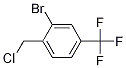 2-Bromo-1-(chloromethyl)-4-(trifluoromethyl)benzene Structure,480438-96-8Structure