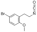 5-Bromo-2-methoxyphenethyl isocyanate Structure,480439-04-1Structure