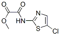 Acetic acid, [(5-chloro-2-thiazolyl)amino]oxo-, methyl ester (9ci) Structure,480450-82-6Structure