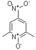 2,6-Dimethyl-4-nitropyridine 1-oxide Structure,4808-64-4Structure