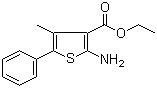 Ethyl 2-amino-4-methyl-5-phenylthiophene-3-carboxylate Structure,4815-38-7Structure