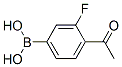 Boronic acid, B-(4-acetyl-3-fluorophenyl)- Structure,481725-35-3Structure