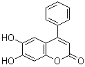 6,7-Dihydroxy-4-phenylcoumarin Structure,482-82-6Structure