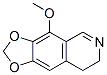 4-Methoxy-7,8-dihydro-[1,3]dioxolo[4,5-g]isoquinoline Structure,484-30-0Structure