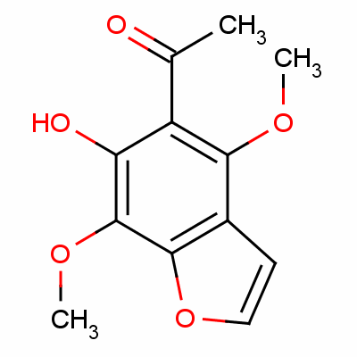 Khellinone Structure,484-51-5Structure