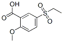 2-Methoxy-5-(ethylsulfonyl)benzoic acid Structure,4840-63-5Structure