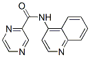 Pyrazinecarboxamide, n-4-quinolinyl-(9ci) Structure,484039-09-0Structure