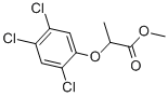 Methyl 2-(2,4,5-trichlorophenoxy)propionate Structure,4841-20-7Structure