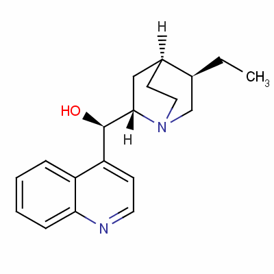 (8Alpha,9r)-10,11-dihydrocinchonan-9-ol Structure,485-64-3Structure